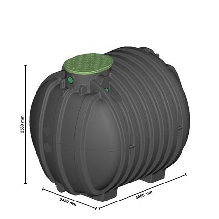 Sammart 32 Litre Panier à linge en plastique - Boîte de rangement