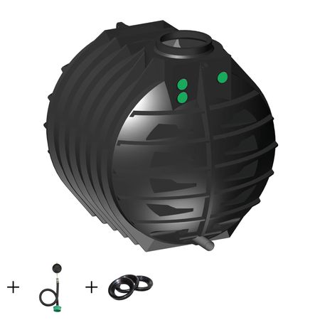 Retentionszisterne REGENTA 6000 L Drossel 0,66 - 1,64 l/s