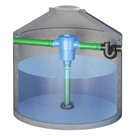 Betonzisterne DN 150 Big Blue 13.400 Liter Betonzisterne DN 150 Big Blue 13.400 Liter