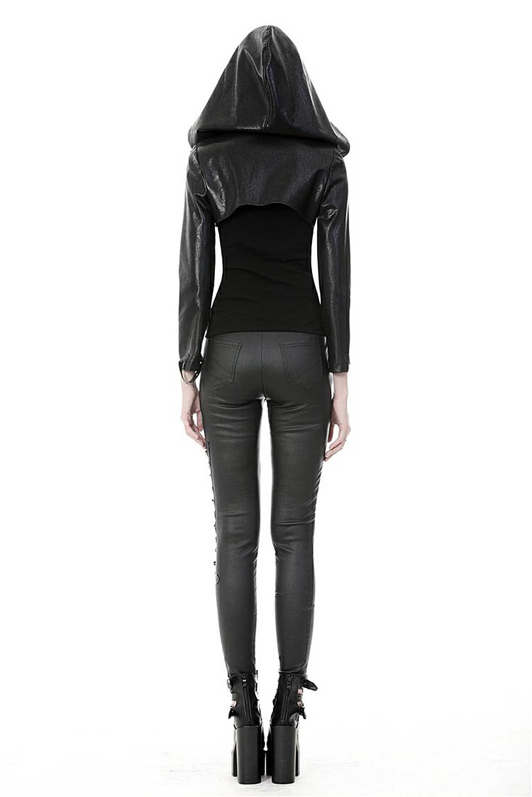 bolero jacket leather