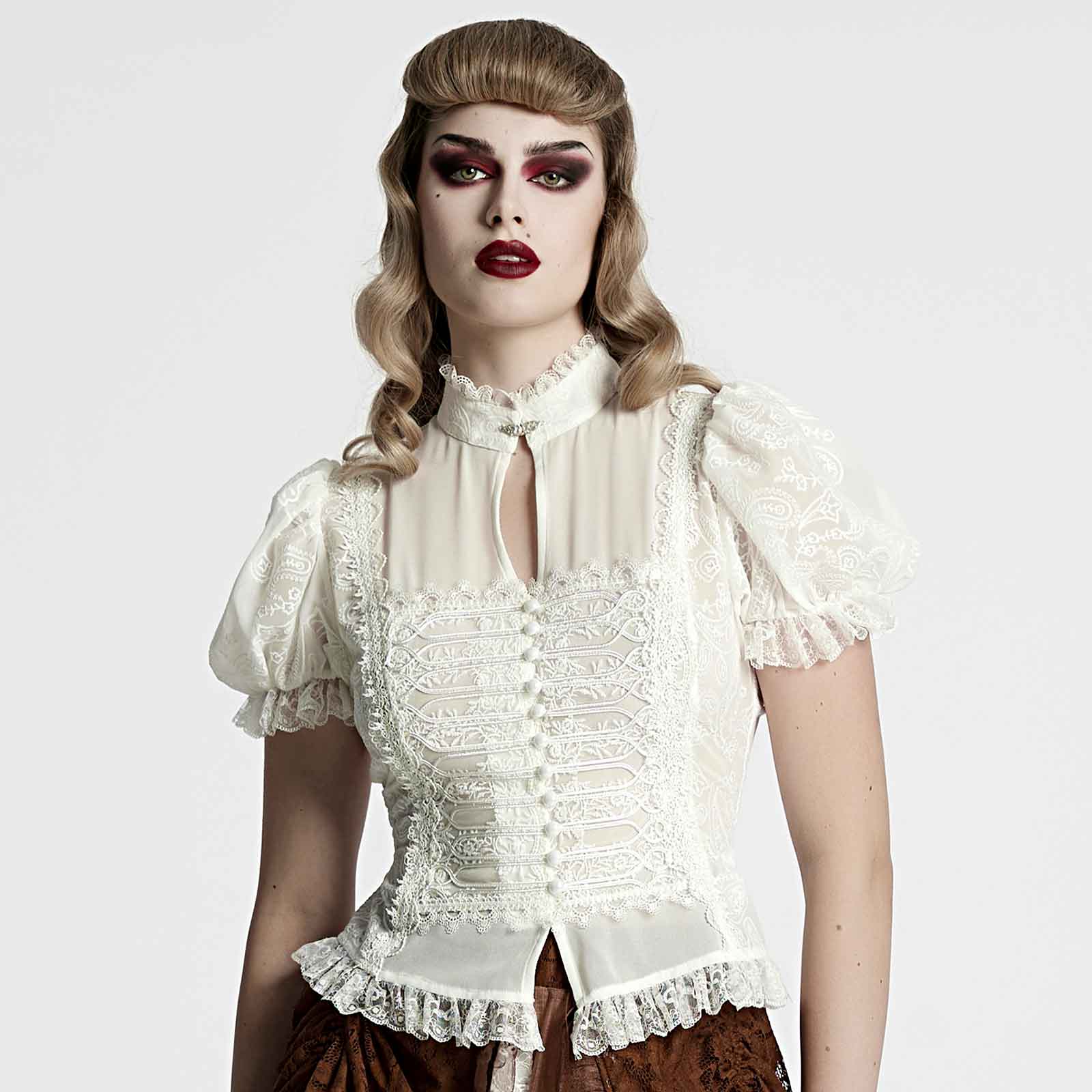 Y-1759WH-punk-rave-gothic-