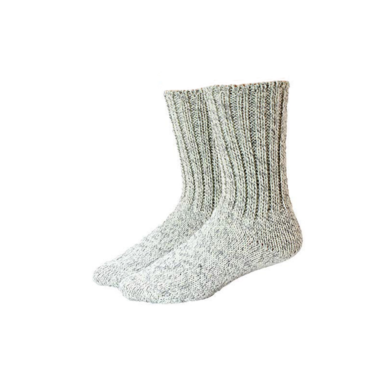 Shimasocks Wollsocke Norweger Tweed super warm Outdoor, handgekettelt