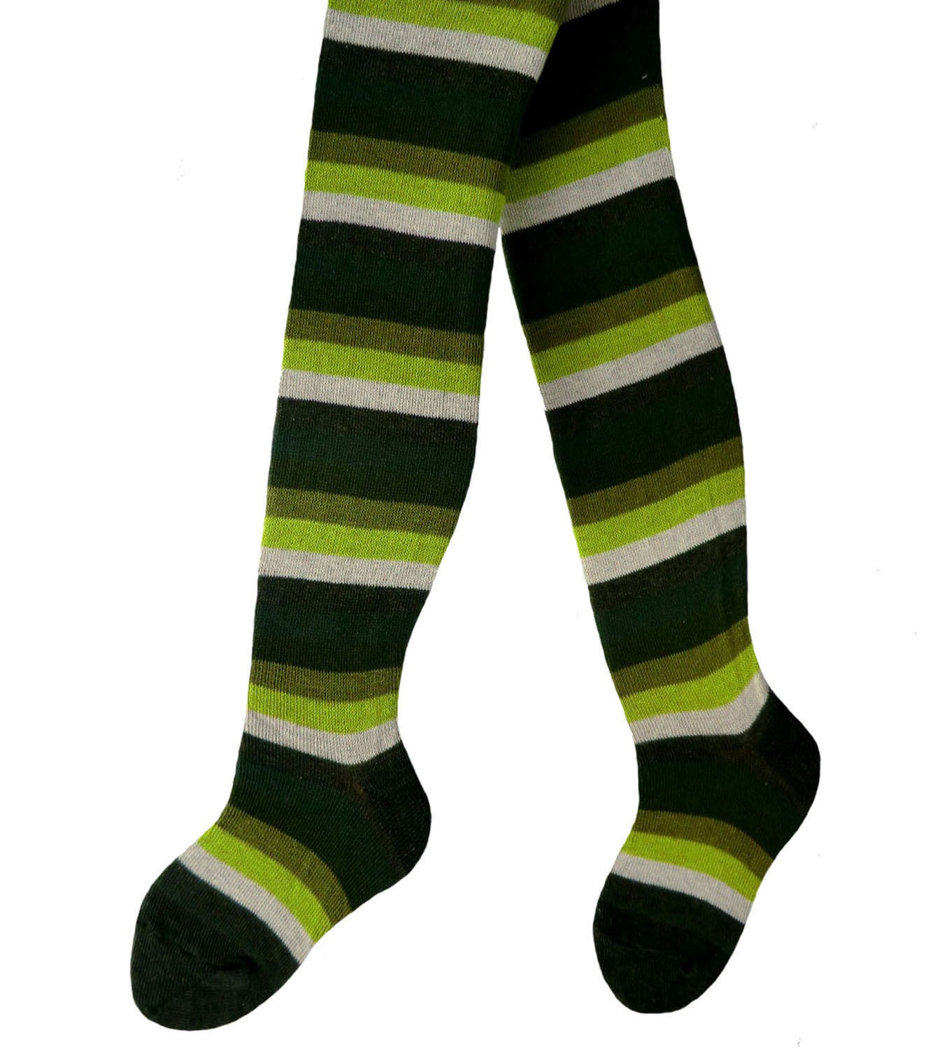 Shimasocks Tolle "RINGEL" KinderStrumpfhose - Strumpfhose für Jungen & Mädchen 98% KBA BIO