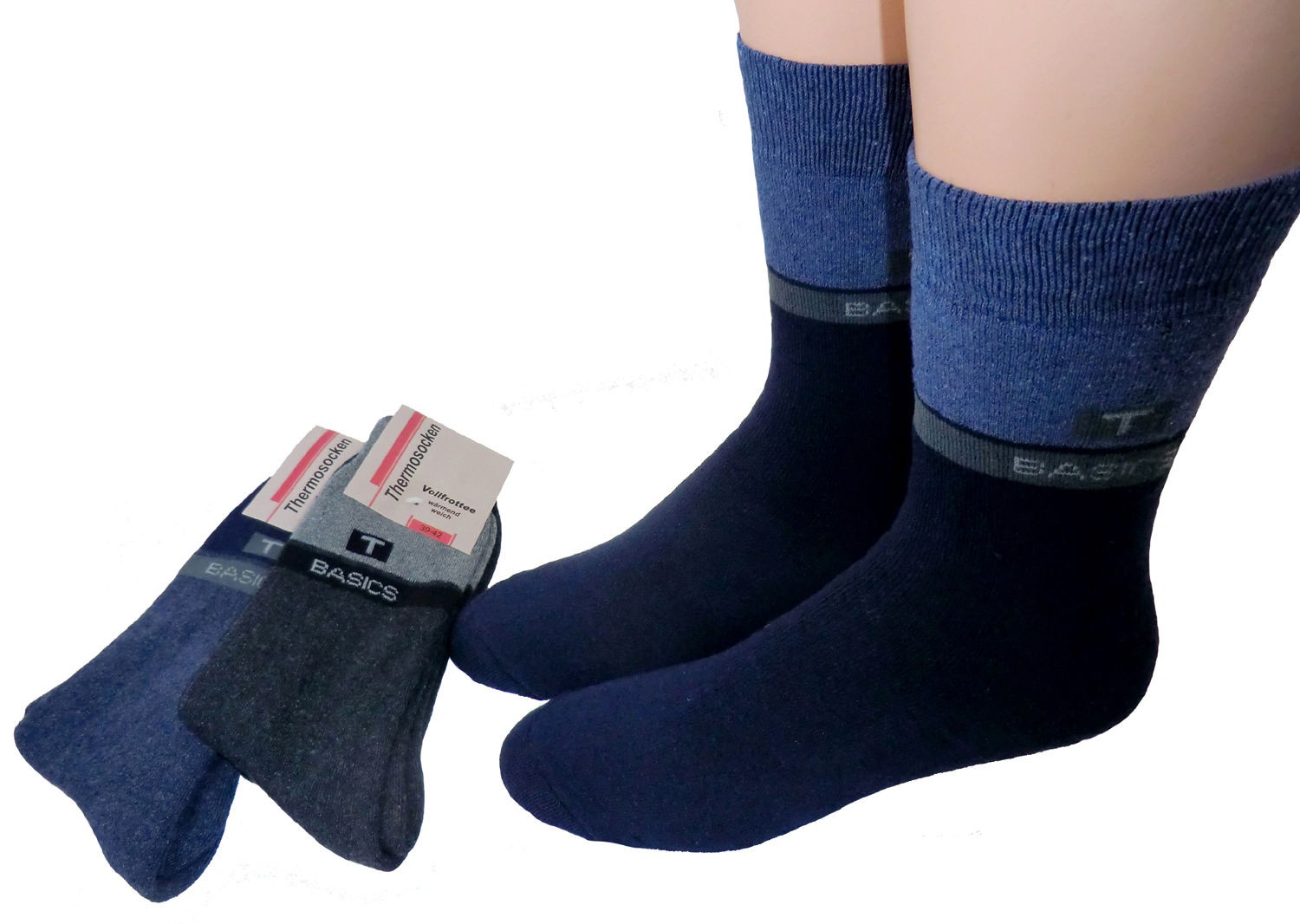 Shimasocks Unisex Thermo Socken Dreierpack