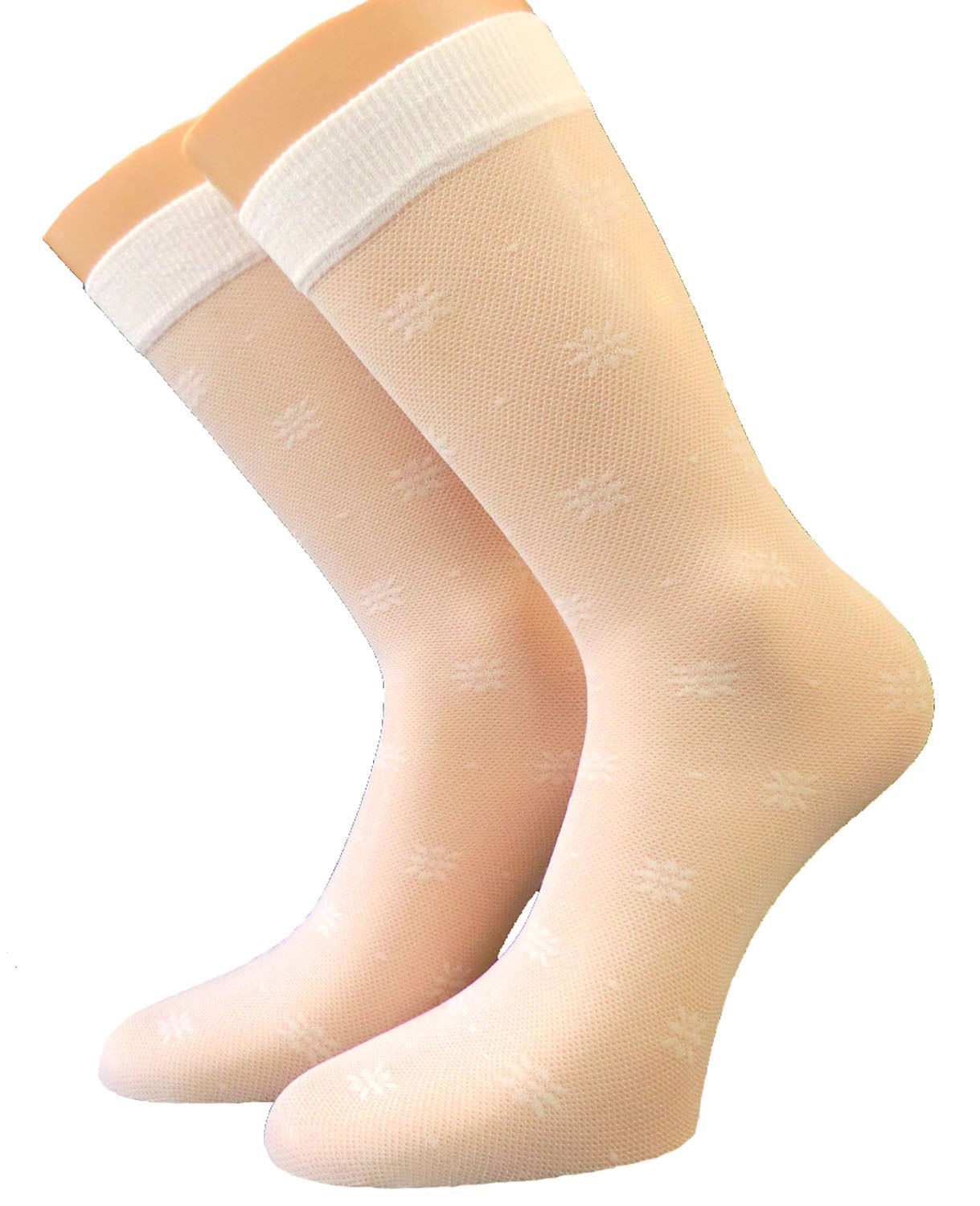 Shimasocks Kinder Feinkniestrümpfe weiß One size 23/26-31/34