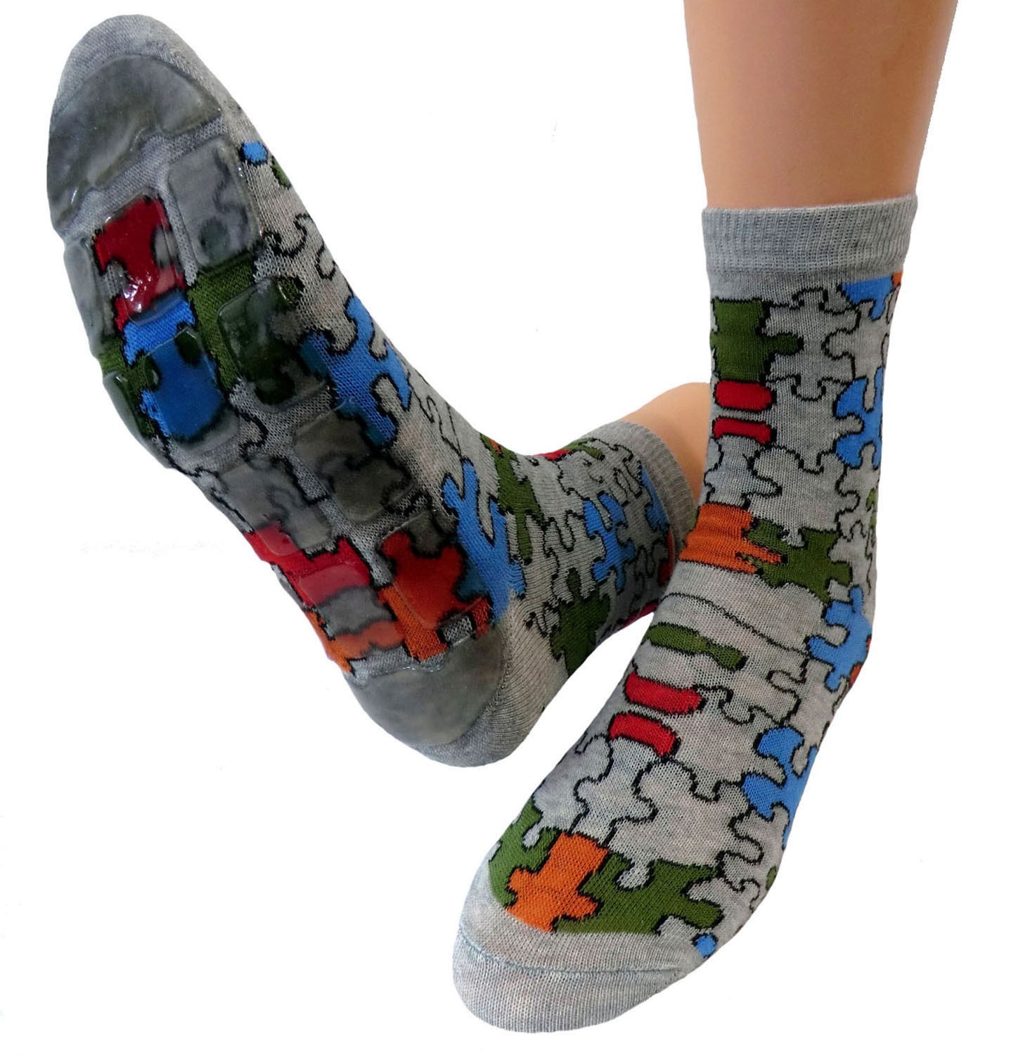 Shimasocks Sockenschuhe Air Puzzle 98% kbA-Baumwolle