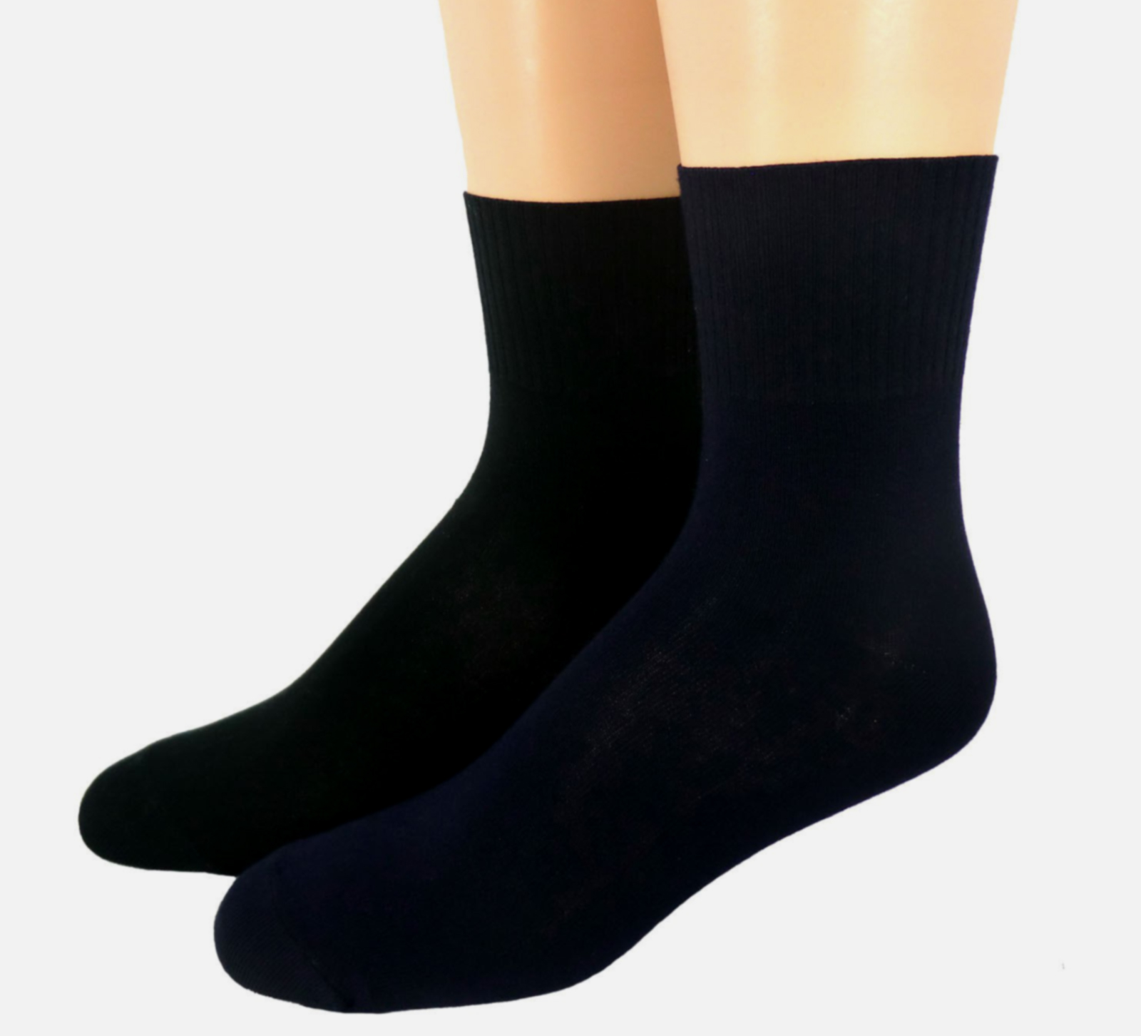 Shimasocks Damen Herren Socken ohne Gummi Doppelpack