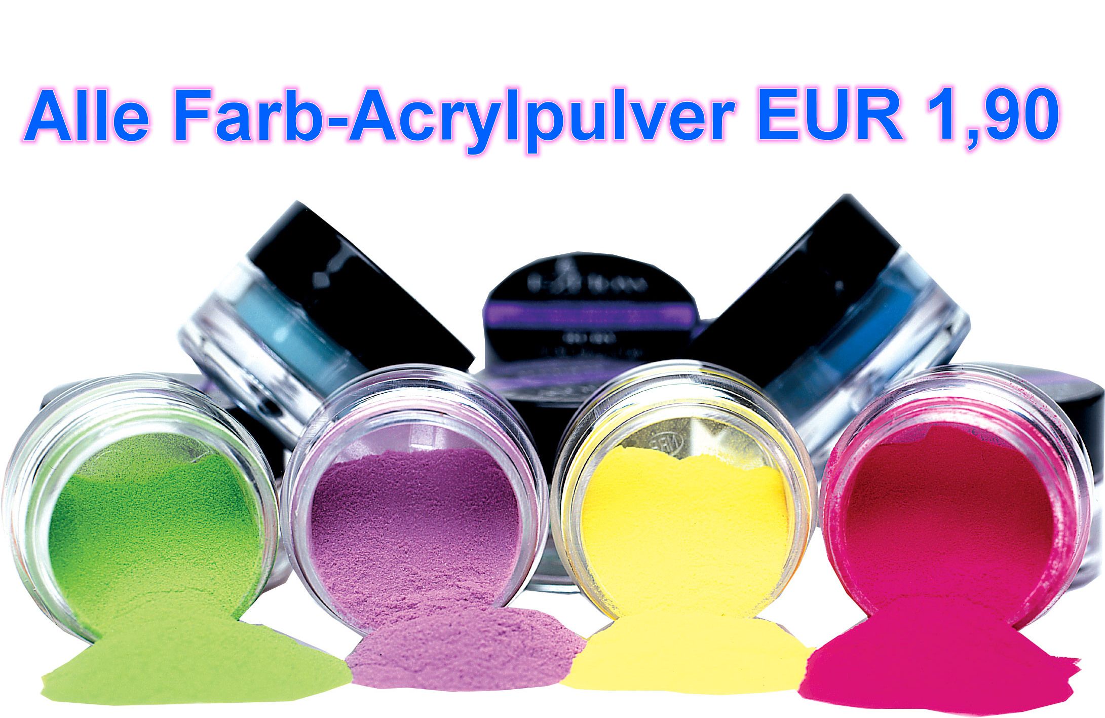 Farb & Glitter Acrylpulver