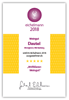 Dautel Eichelmann 2018 Auszeichnung