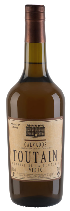 Calvados Toutain Vieux 8 Jahre alt Calvados Toutain Vieux 8 Jahre alt