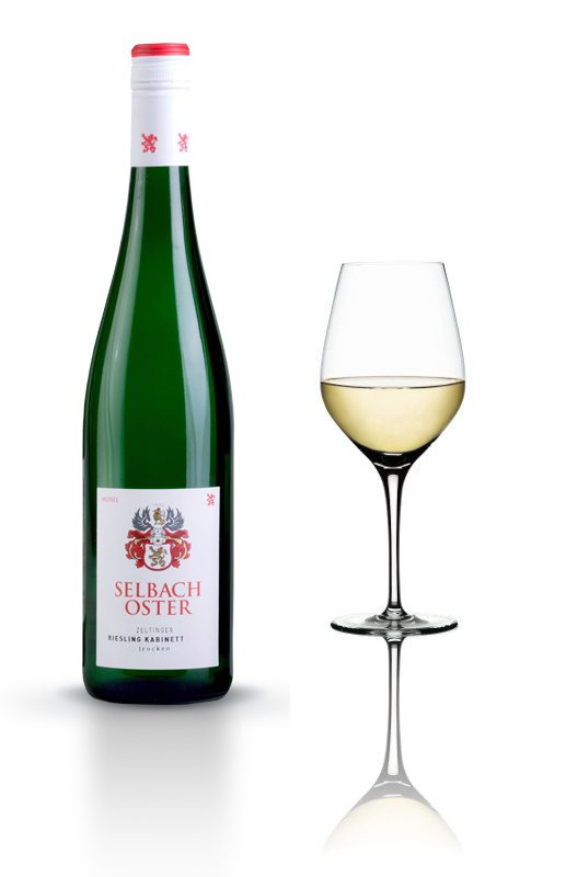 Riesling Kabinett halbtrocken - Zeltinger Himmelreich - Selbach Oster - Weißwein Riesling Kabinett halbtrocken - Zeltinger Himmelreich - Selbach Oster - Weißwein