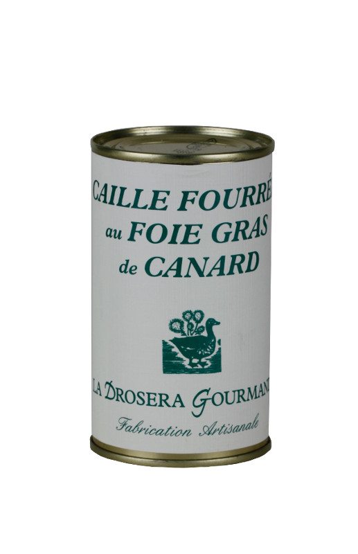 Caille fourrée au Foie Gras de Canard Caille fourrée au Foie Gras de Canard