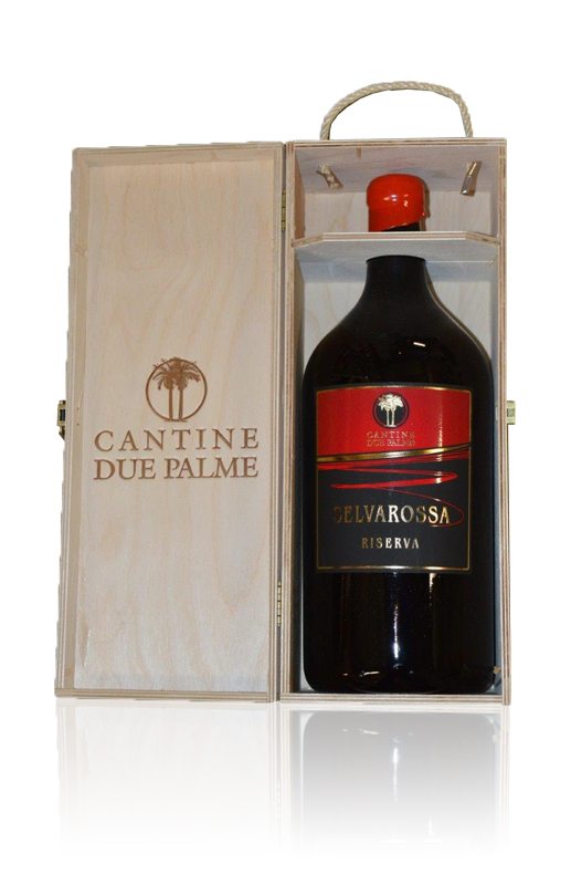 Selvarossa Riserva Salice Salentino Rosso Doppelmagnum - Cantine due Palme - Rotwein Selvarossa Riserva Salice Salentino Rosso Doppelmagnum - Cantine due Palme - Rotwein
