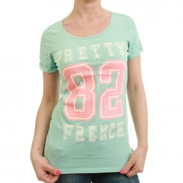 Maison Scotch T-Shirt Women - 1321-03.51752 - Dessin E Blue Ansicht