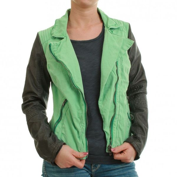 Maze Jacke Women - PEORIA - Green-Grey Ansicht