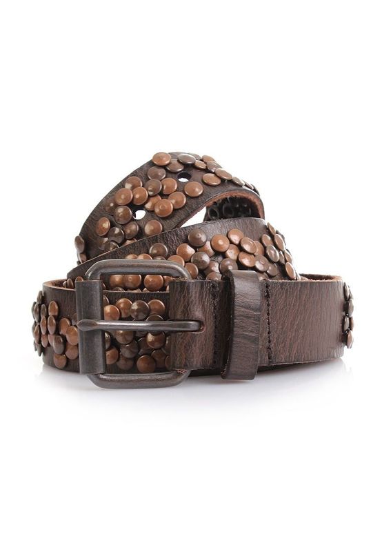 COWBOYSBELT Nietengürtel Women - 35328 - Brown Ansicht