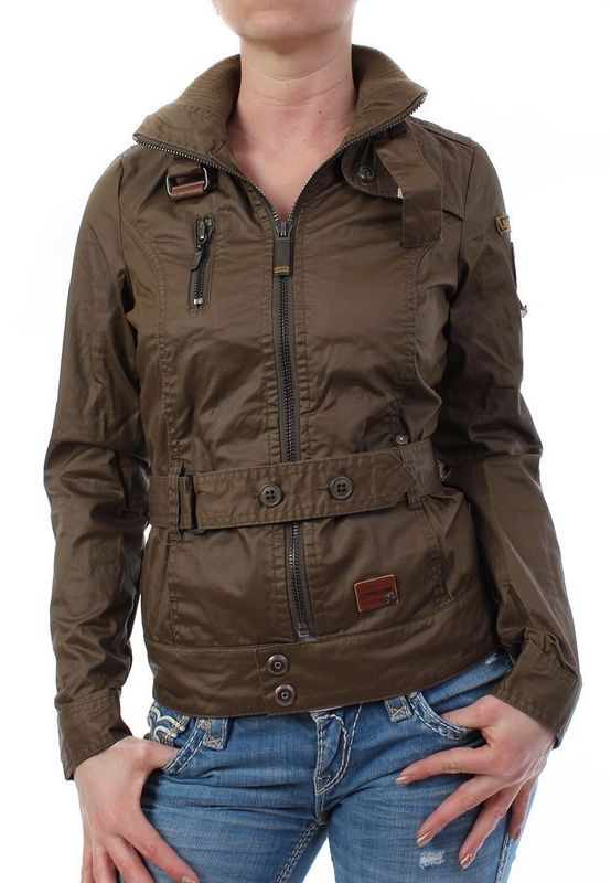 Khujo Jacke Women - LISSY - Olive Ansicht