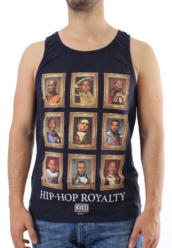 Chunk Tank Men - HIP HOP ROYALITY - Navy Ansicht