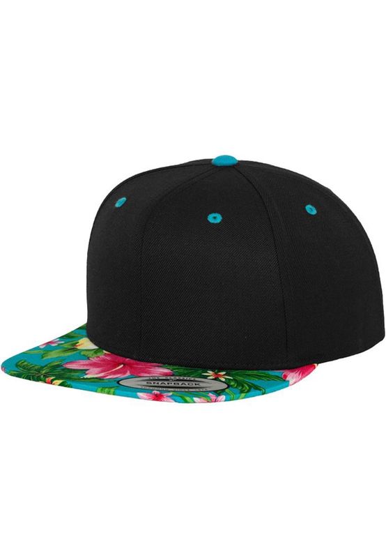 Flexfit Snapback - HAWAIIAN SNAPBACK 6089HW - Black-Aqua Ansicht
