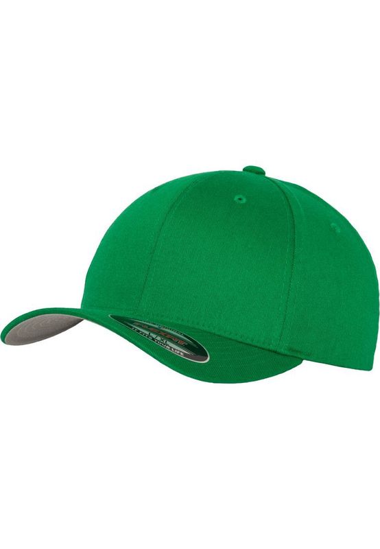 Flexfit Fitted Cap - WOOLY COMBED 6277 - Pepper Green Ansicht
