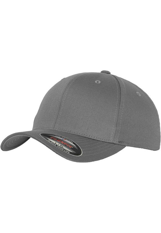 Flexfit Fitted Cap - WOOLY COMBED 6277 - Grey Ansicht