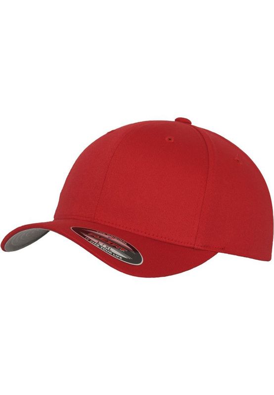 Flexfit Fitted Cap - WOOLY COMBED 6277 - Red Ansicht