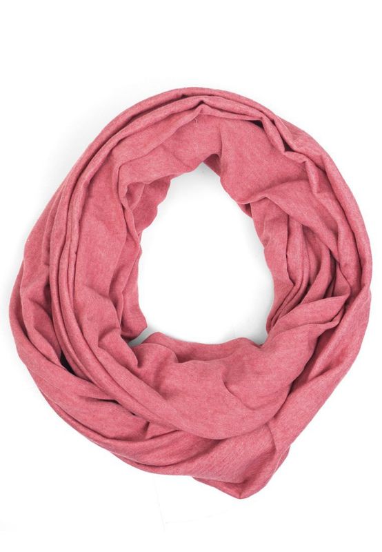 Be Famous Schal - SUMMER JERSEY LOOP SV02 - Heather Red Ansicht