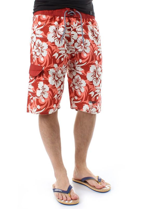 Solid Badeshorts Men BAS Ketchup Ansicht