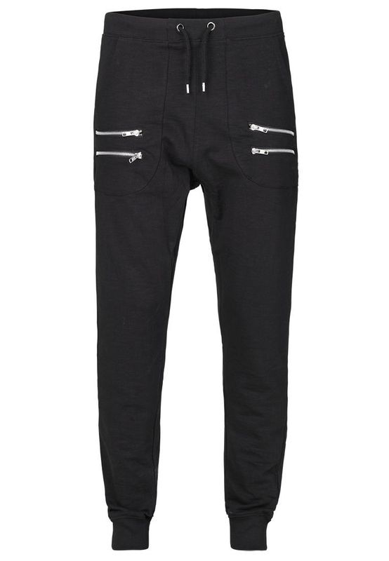 Solid Sweatpants Men BEAL Black Ansicht