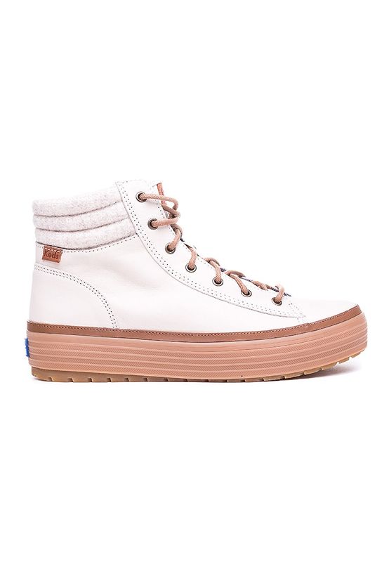 Keds Boots Women HIGH RISE WOOL LEA WH55803 Cream Ansicht