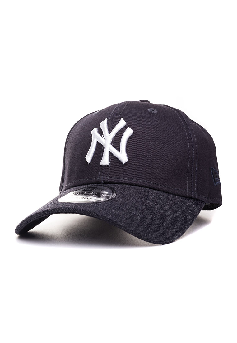 New Era Heather Team 39Thirty Cap NY Yankees Dunkelblau