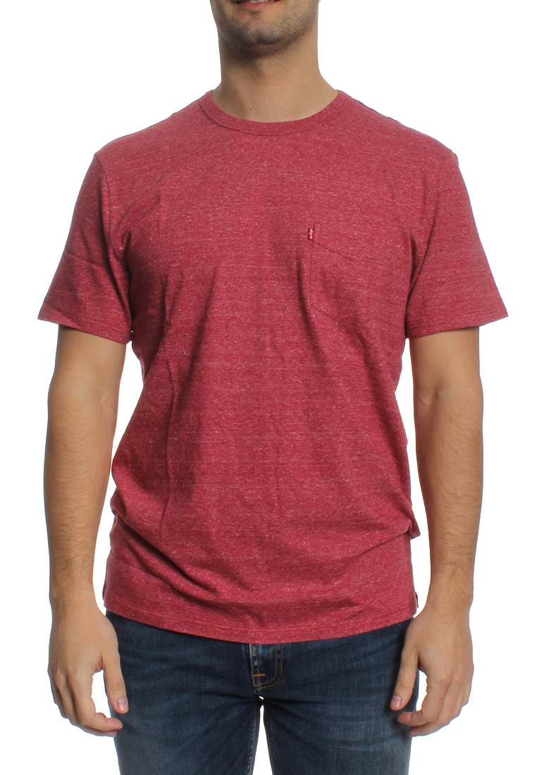 sunset pocket tee