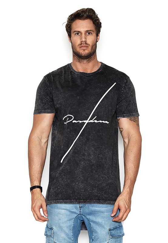 Nena & Pasadena Longshirt Men SEAHAWK Acid Black Ansicht