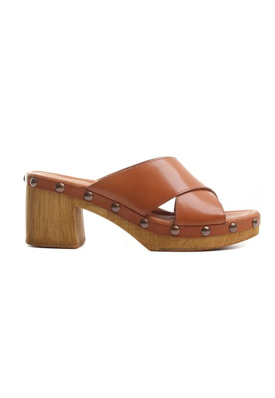 Ten Points Sandalen Women FRIDA 343014 Cognac Ansicht