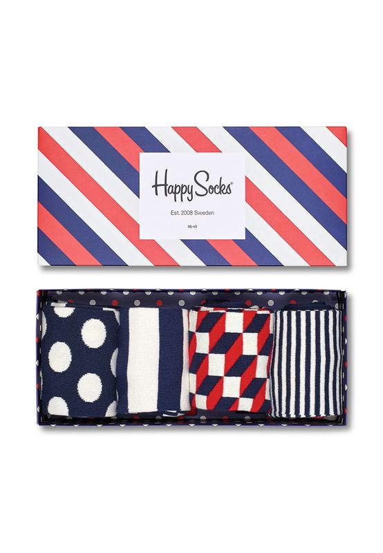 Happy Socks Geschenkbox BIG DOT GIFT BOX XBDO09-6000 Navy Ansicht