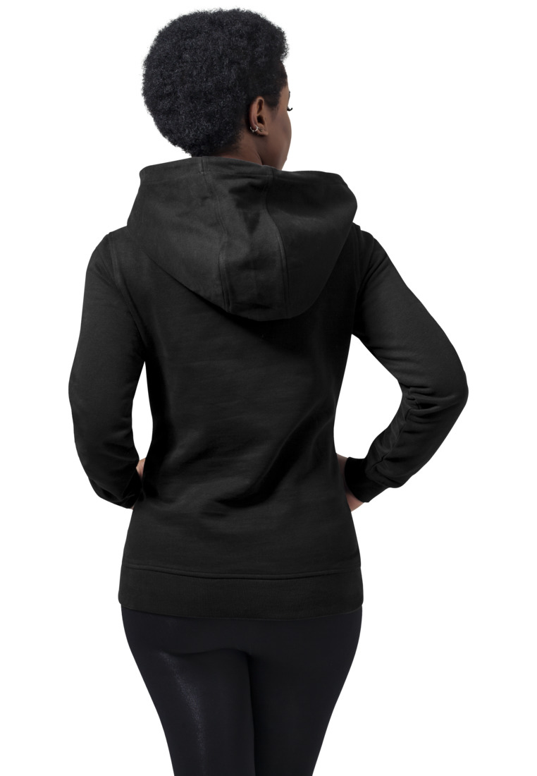Urban Classics Ladies High Neck Black Fashioncode.de Onlineshop | Hoody TB1327