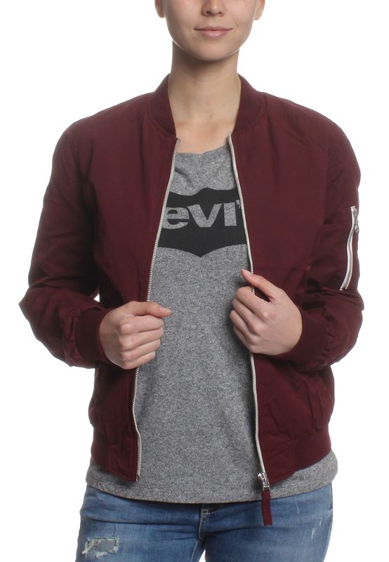 Khujo Übergangsjacke Women NAURU Bordeaux Ansicht