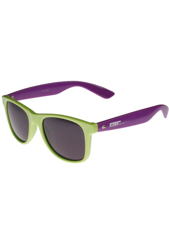 Masterdis Sonnenbrille Groove Shades Gstwo 10225 Limegreen Purple Ansicht