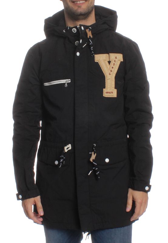 Khujo Parka Men NURI Black Ansicht