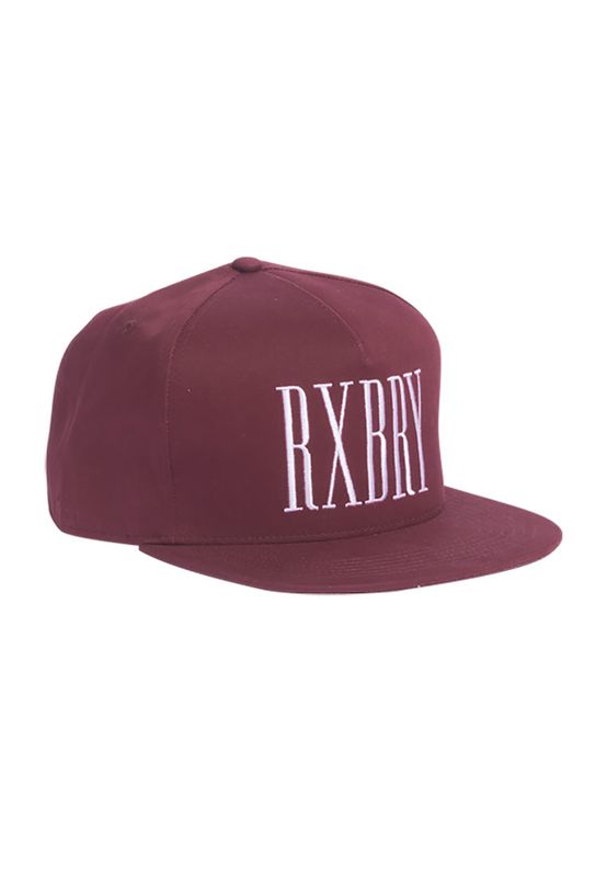 RXBRY Snapback Cap SCRIPT Burgundy Ansicht