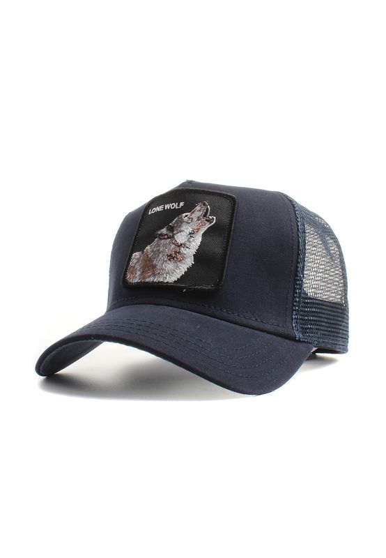 Goorin Bros. Trucker Cap WOLF Dunkelblau Ansicht