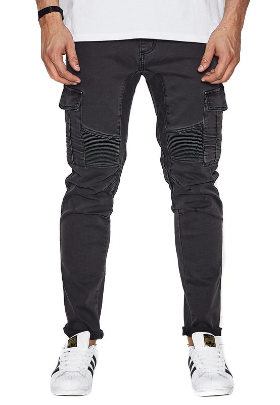 Nena & Pasadena Hose TYPHOON Washed Black Ansicht