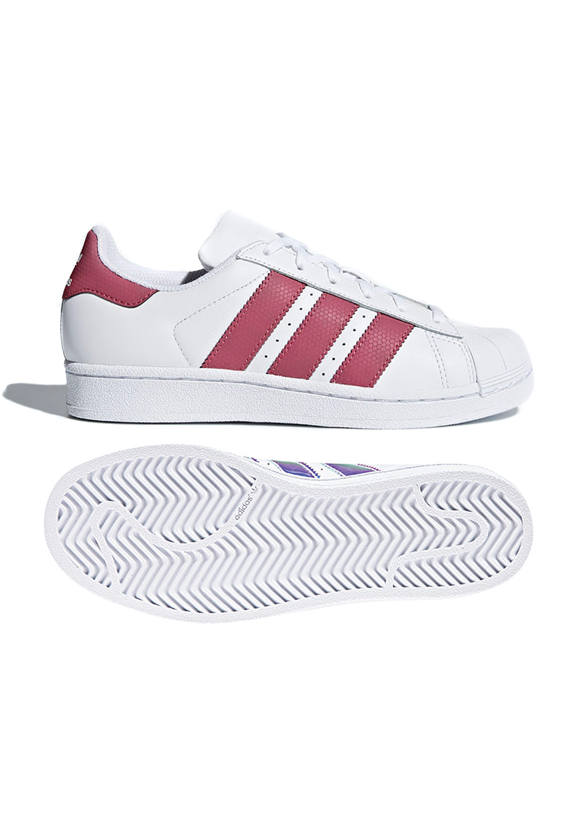 superstar adidas weiß rosa