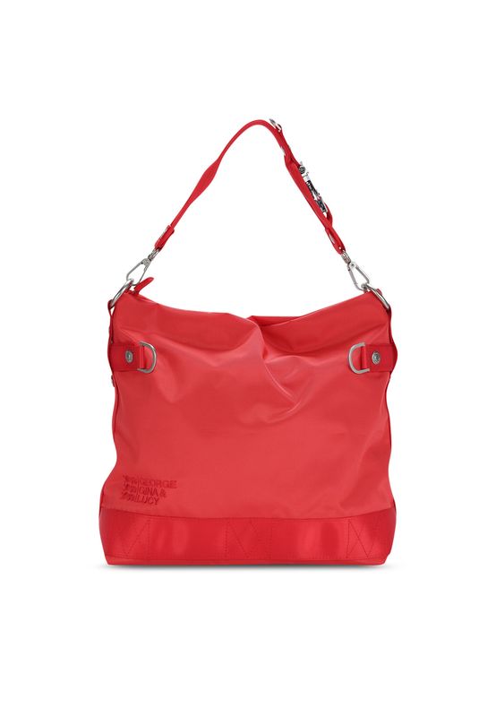 George Gina & Lucy Tasche 100 PEACHES red allert 380 Rot Ansicht