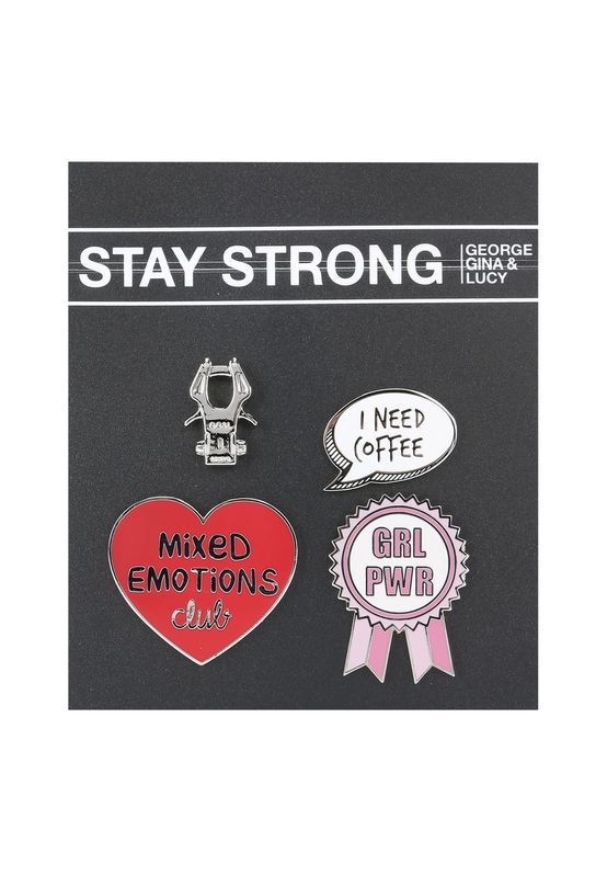 George Gina & Lucy Pins PIN IT MIXED EMOTIONS Mixed 901 Mehrfarbig  Ansicht