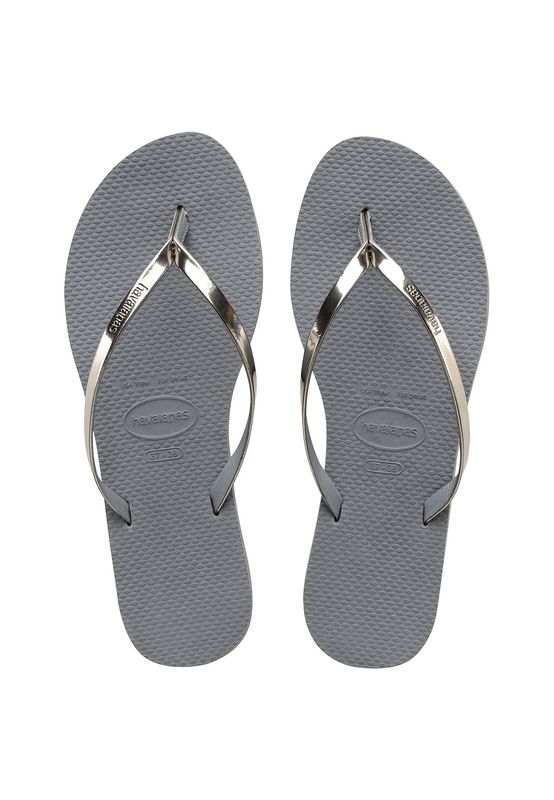 havaianas Zehentrenner H. YOU MET 4135102 5178 Grau Steel Gray Ansicht