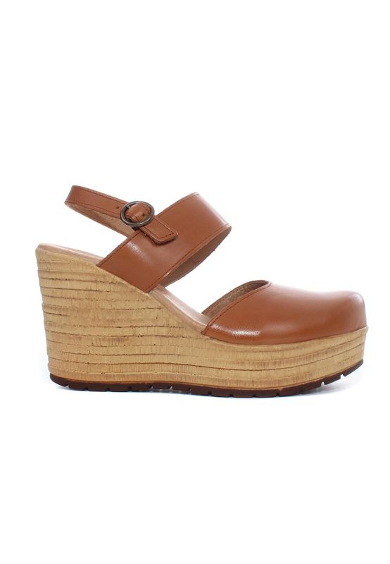 Ten Points Sandalen Damen ELLA 475002 Braun 319 Cognac  Ansicht