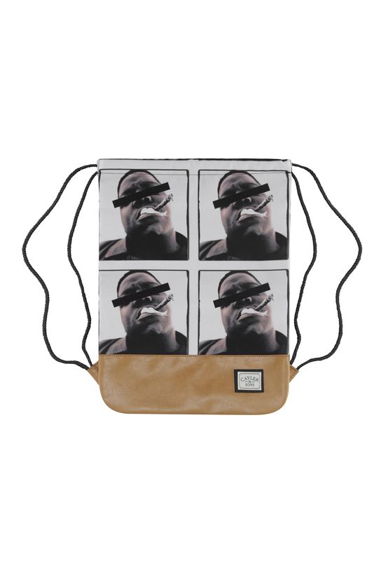 Cayler & Sons Gymbag BEDSTUY Black Mc Brown Ansicht