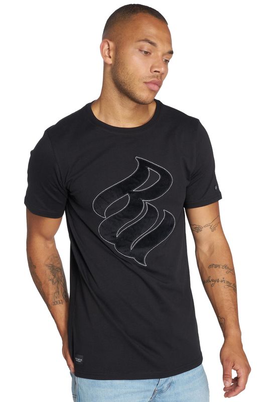 Rocawear T-Shirt Herren JOHN RWTS020BLK Schwarz Black Ansicht