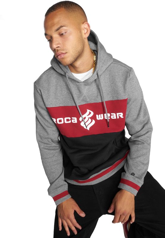 Rocawear Hoody Herren 3 TONE RWHD020BLK Mehrfarbig Black Ansicht
